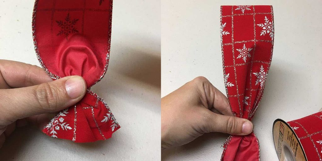 Creating Center Of Bow With Twist