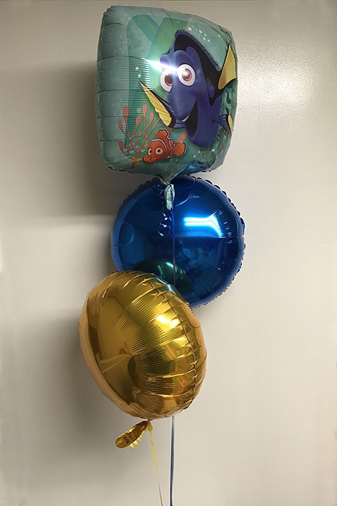 Arranging Foil Balloons