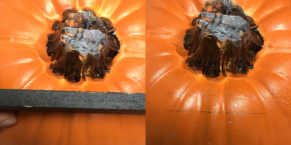 how to mark hole to cut
