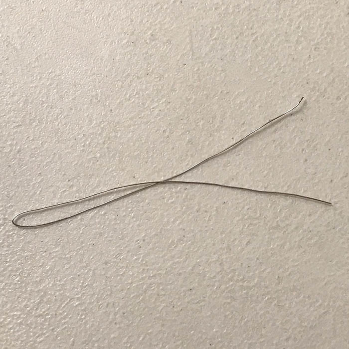 Wire for button Christmas ornament tree