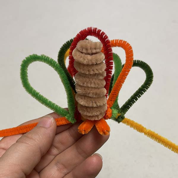 Creating additional turkey feathers