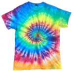 Spiral Tie Dye Round Rug