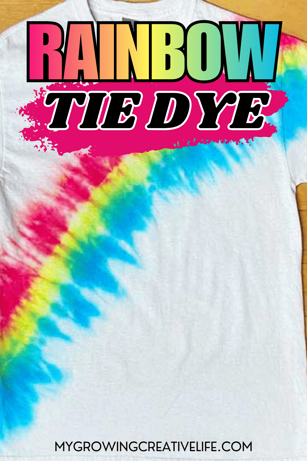 rainbow tie dye