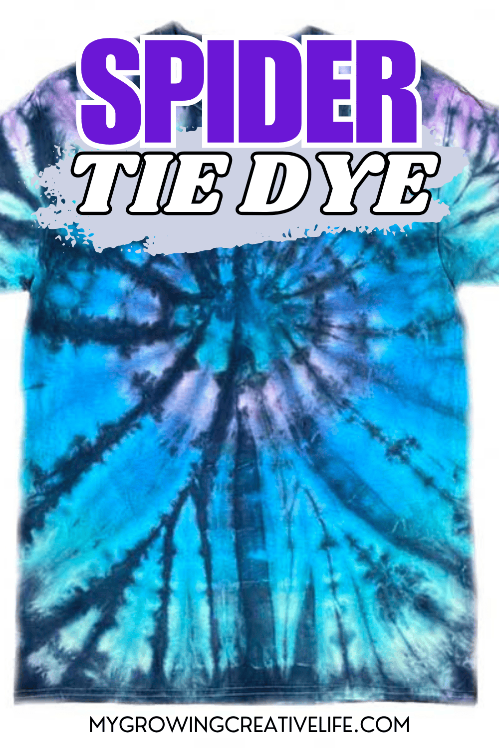 spider tie dye