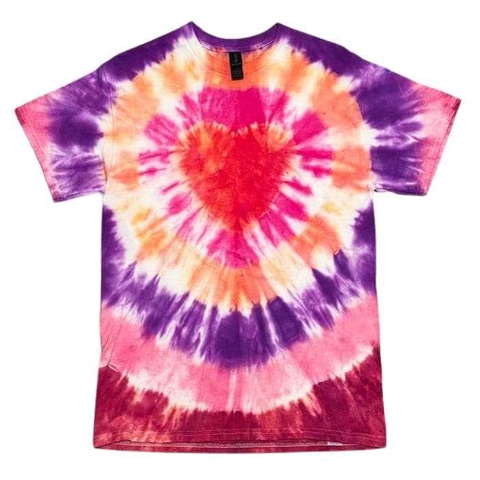 Heart Tie Dye