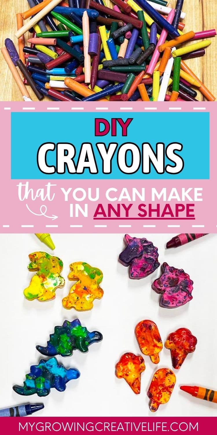 DIY Crayons Using Silicone Molds