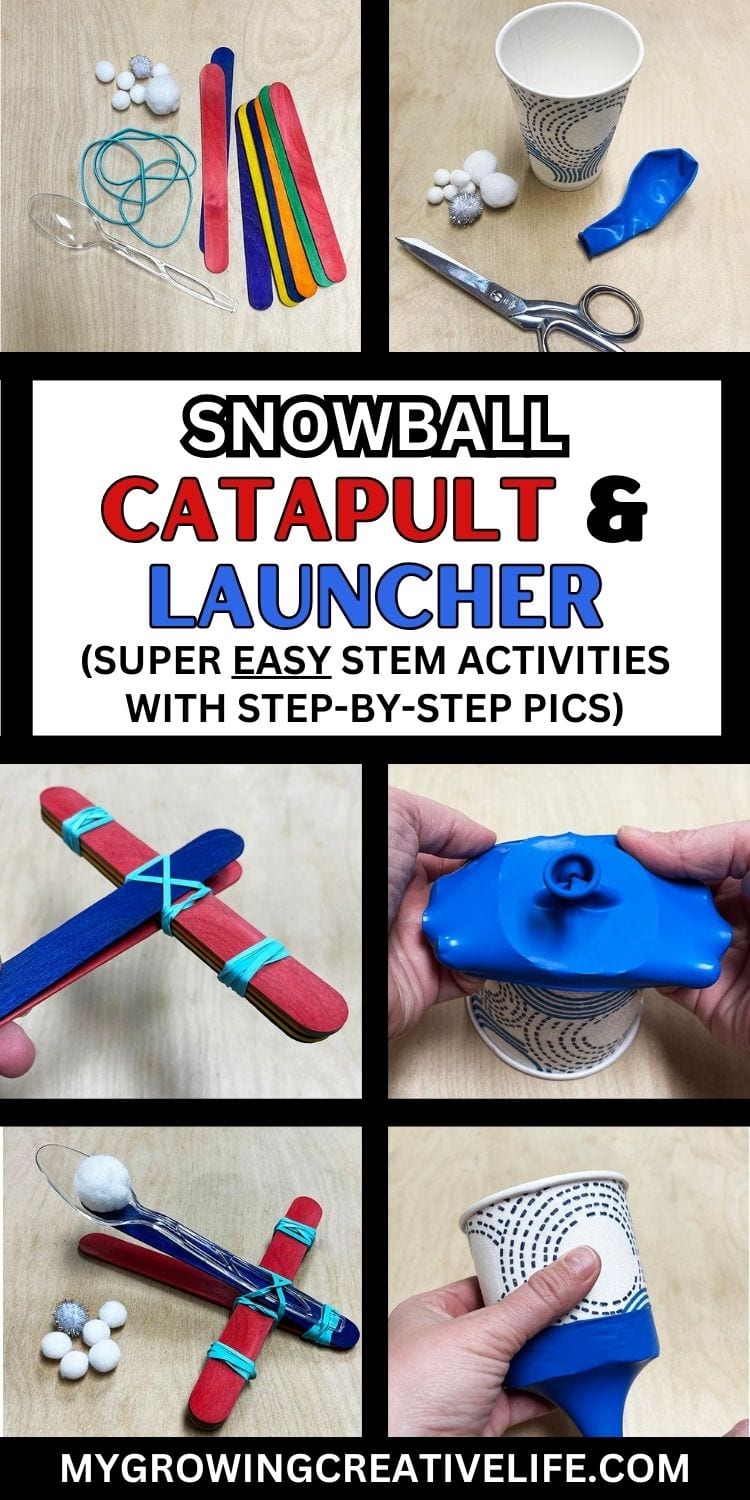Snowball catapult and snowball launcher