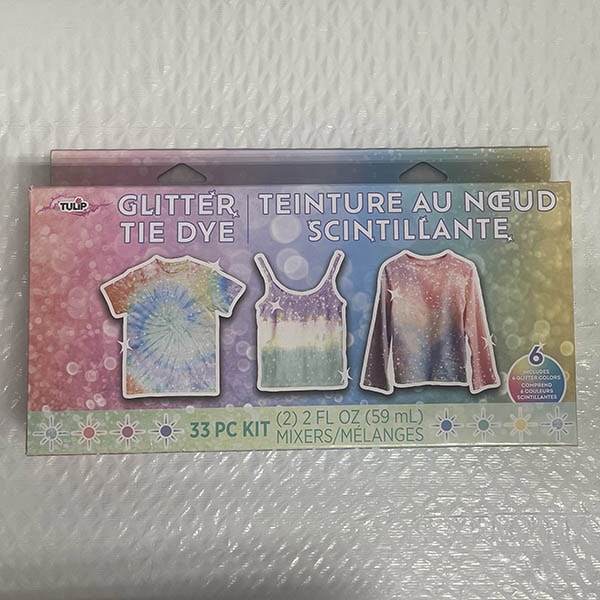 Glitter Tie Dye kit