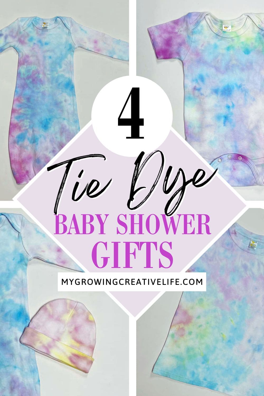 Tie Dye Baby Shower Gifts