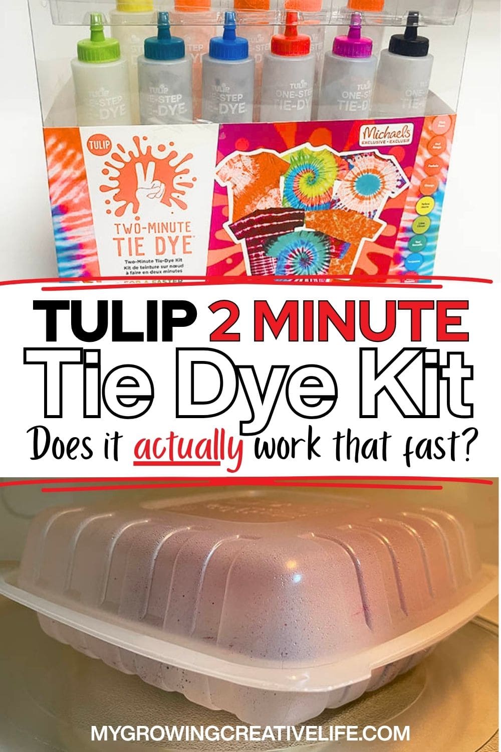 Tulip 2 minute tie dye kit